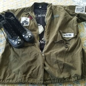 PLAY Army Green Sz Lg/XL Jacket